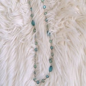Cool Colored Blue and Green Necklace